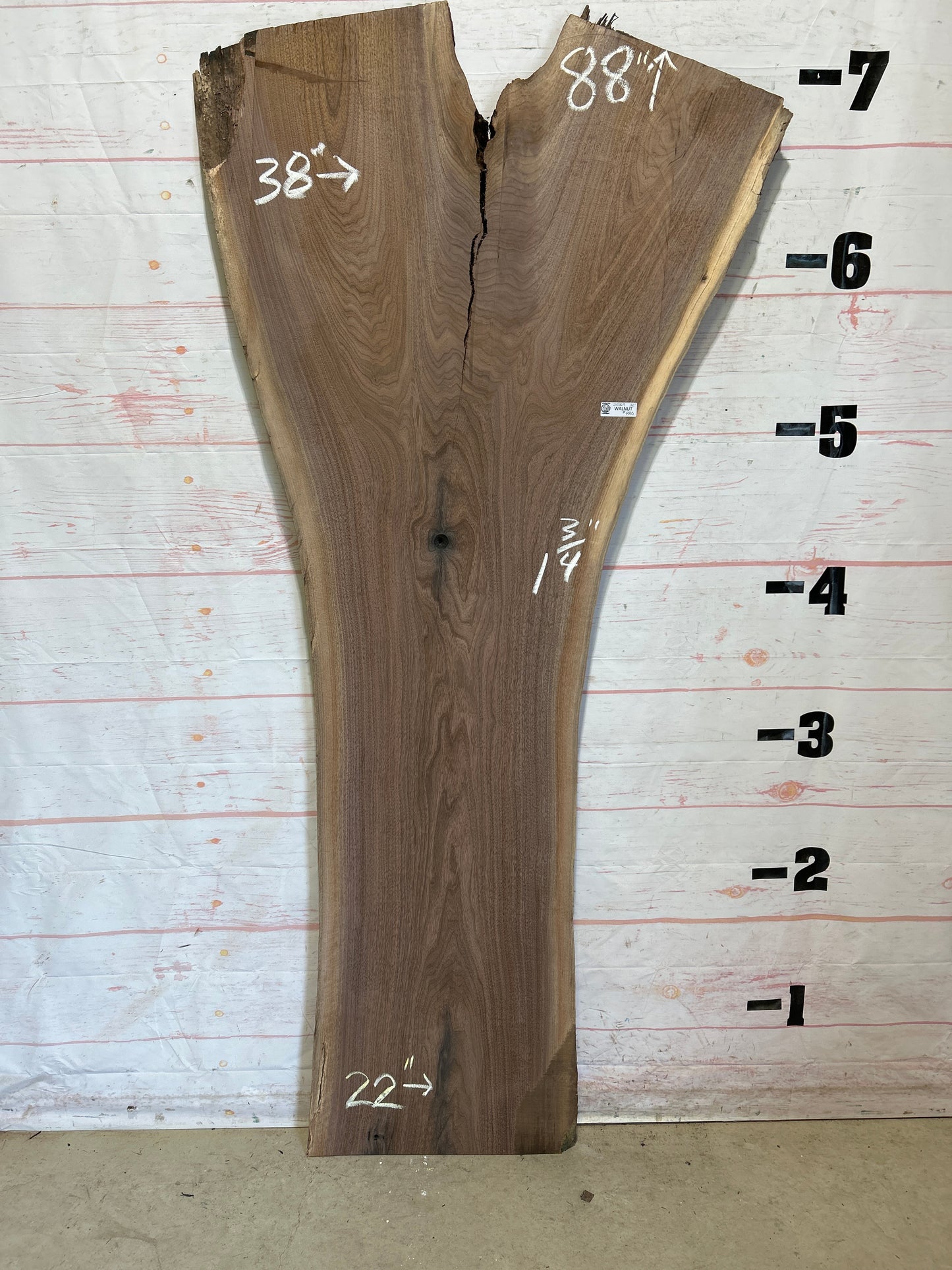 Live Edge Walnut Sku#25969-32