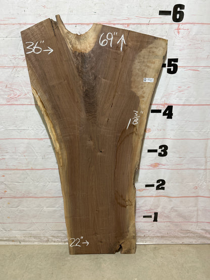 Live Edge Walnut Sku#26819M-21