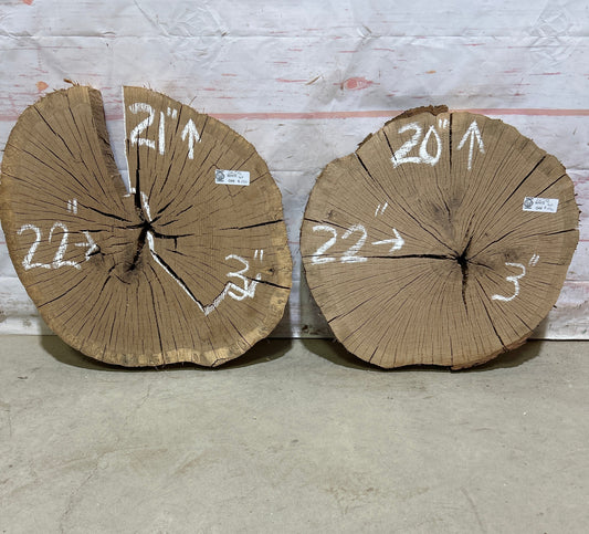 Live Edge White Oak Set Sku#26735M