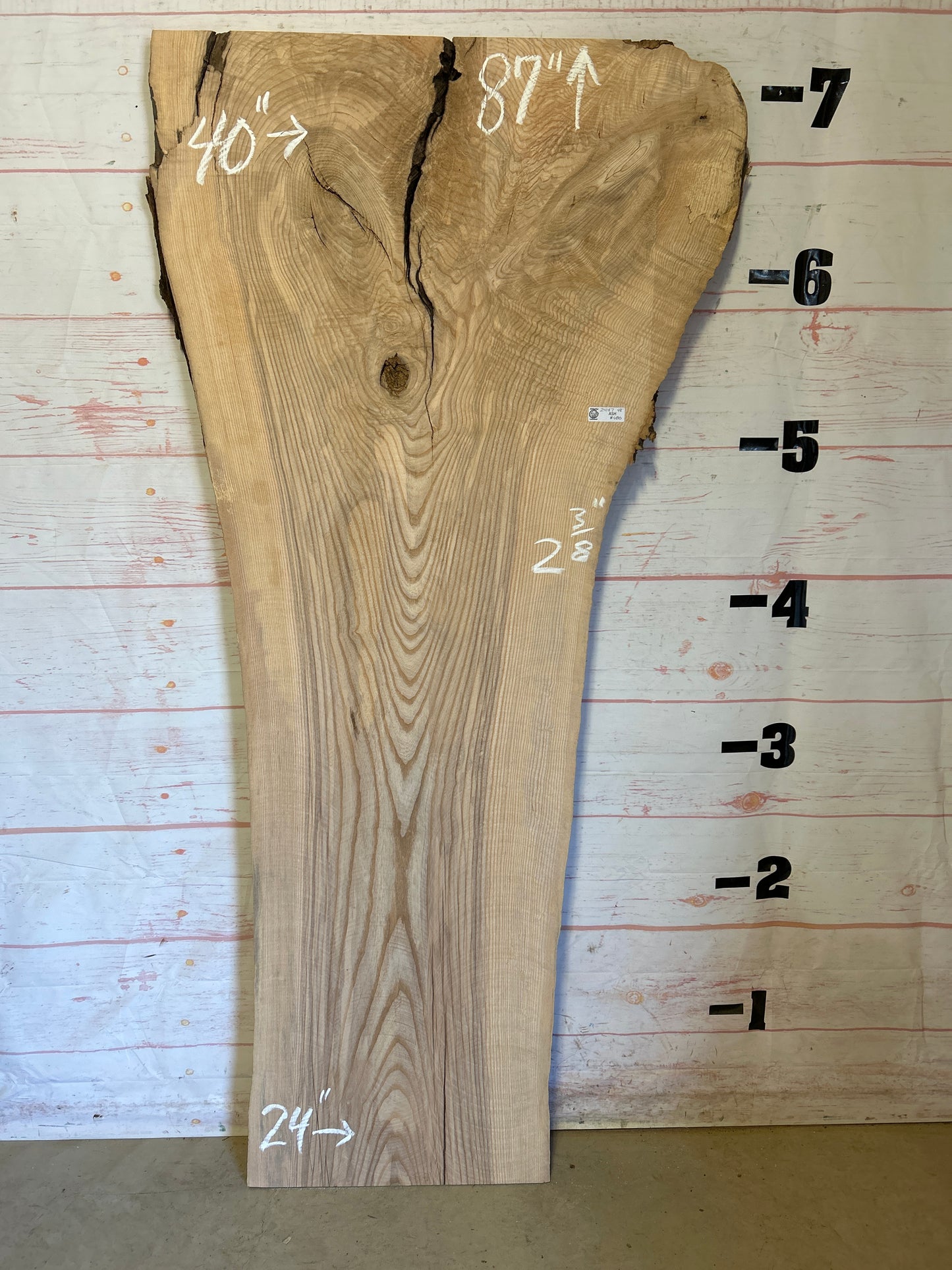 Live Edge Ash Sku#24187-48