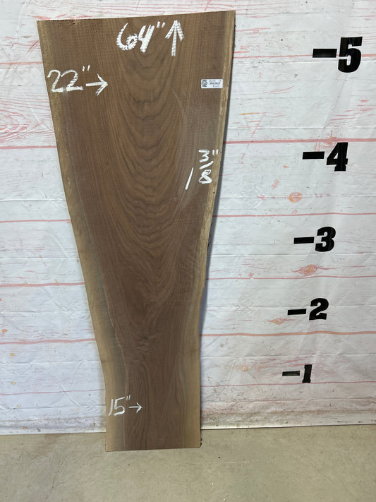 Live Edge Walnut Sku#26654M-13
