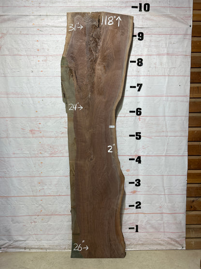 Live Edge Walnut Sku#26505K-46