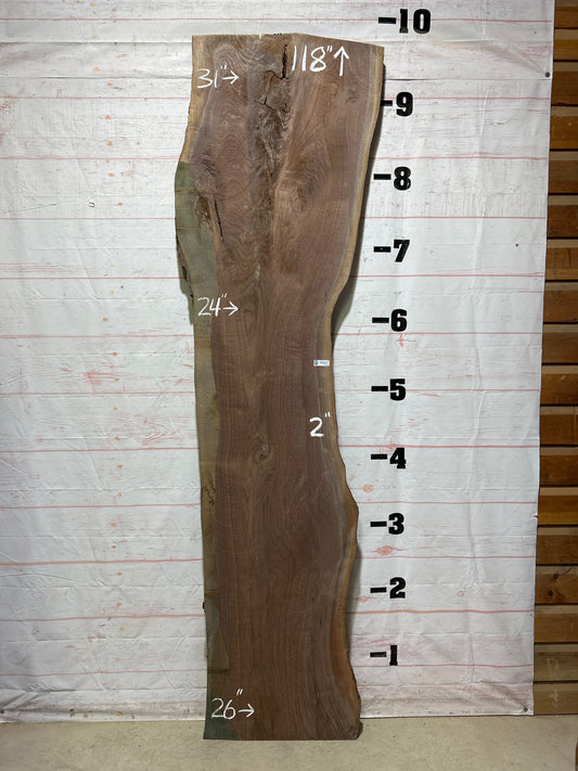 Live Edge Walnut Sku#26505K-46