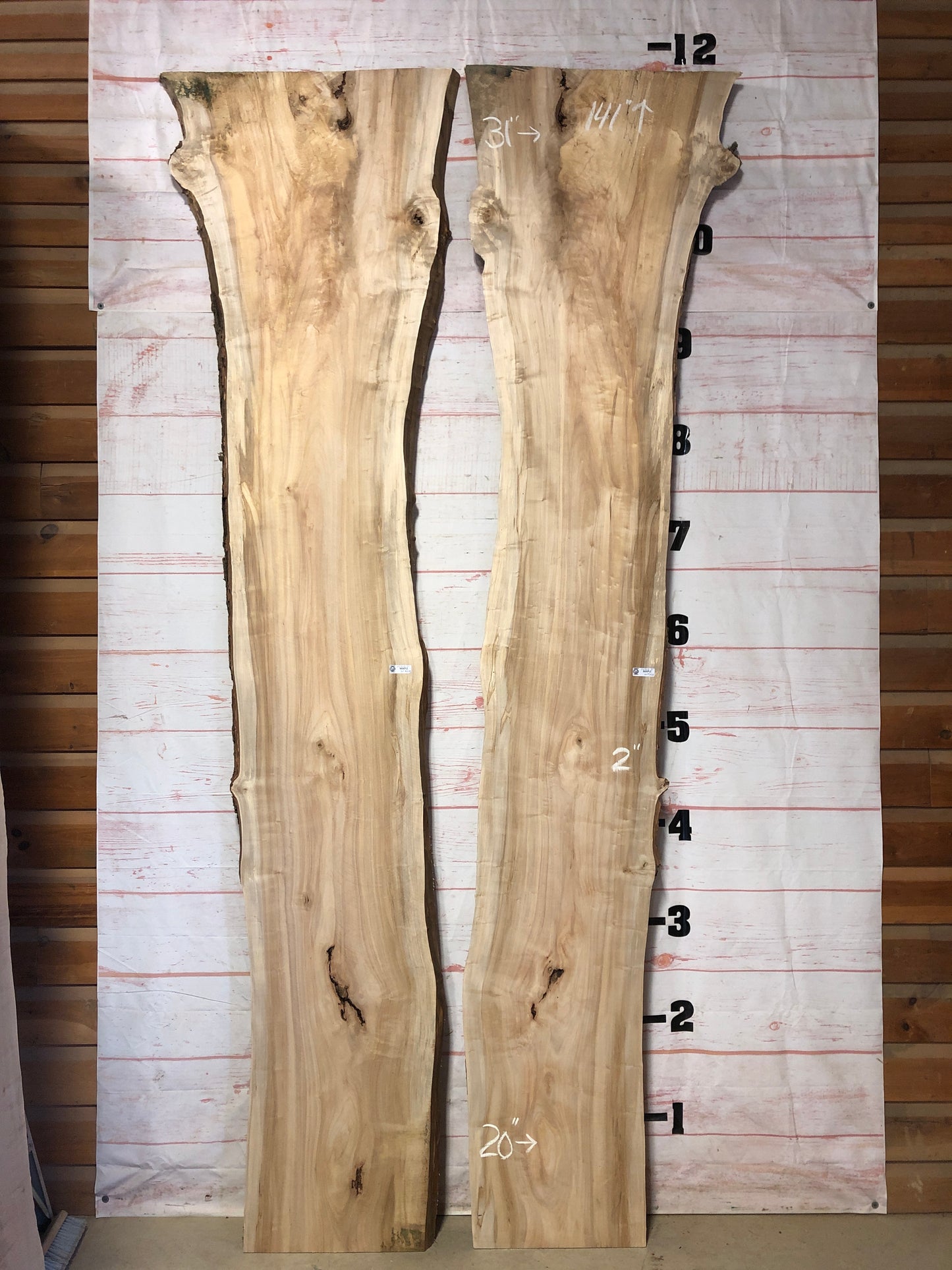 Live Edge Maple Set Sku# 22353-102