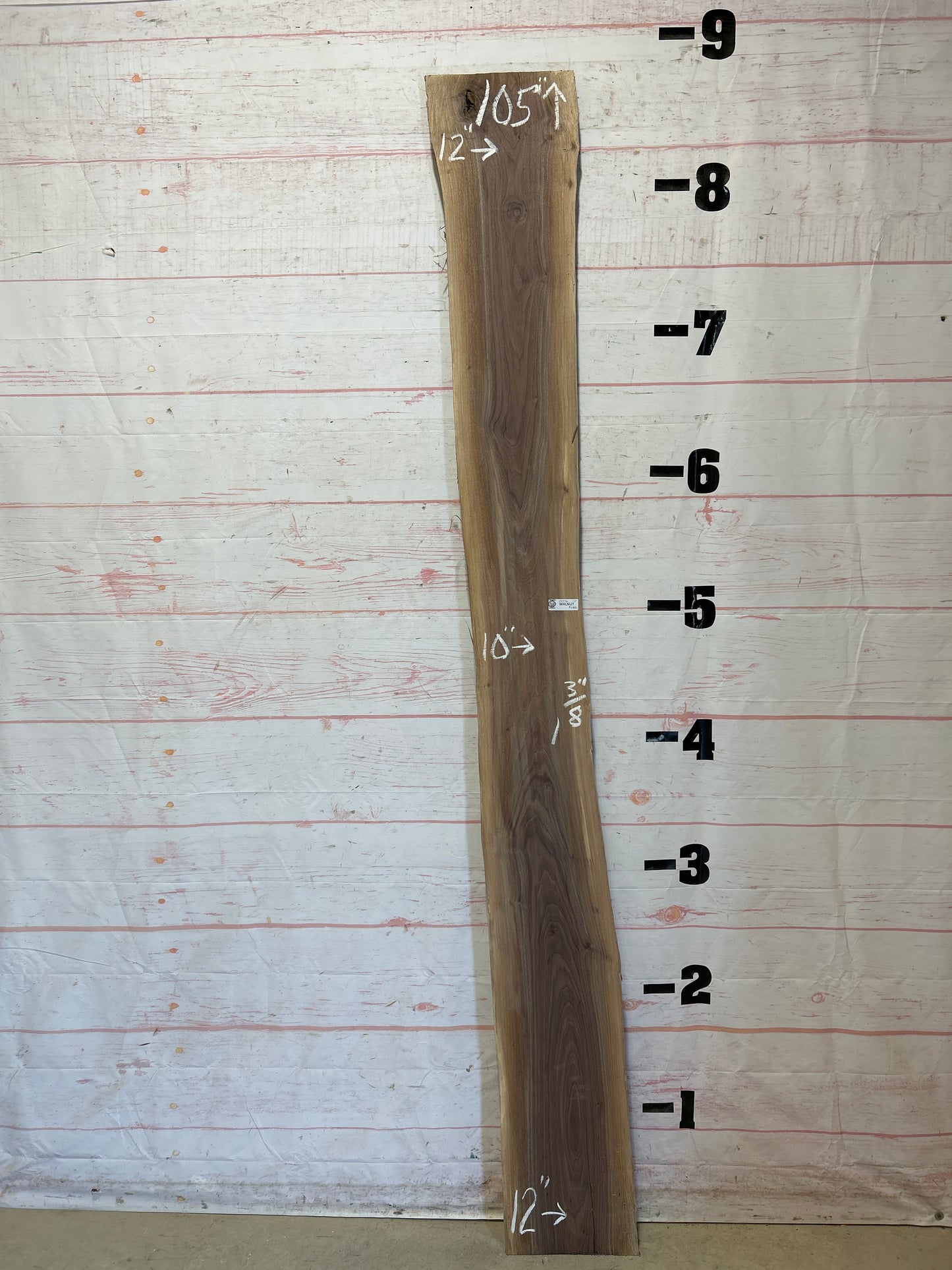 Live Edge Walnut Sku#25776M-12