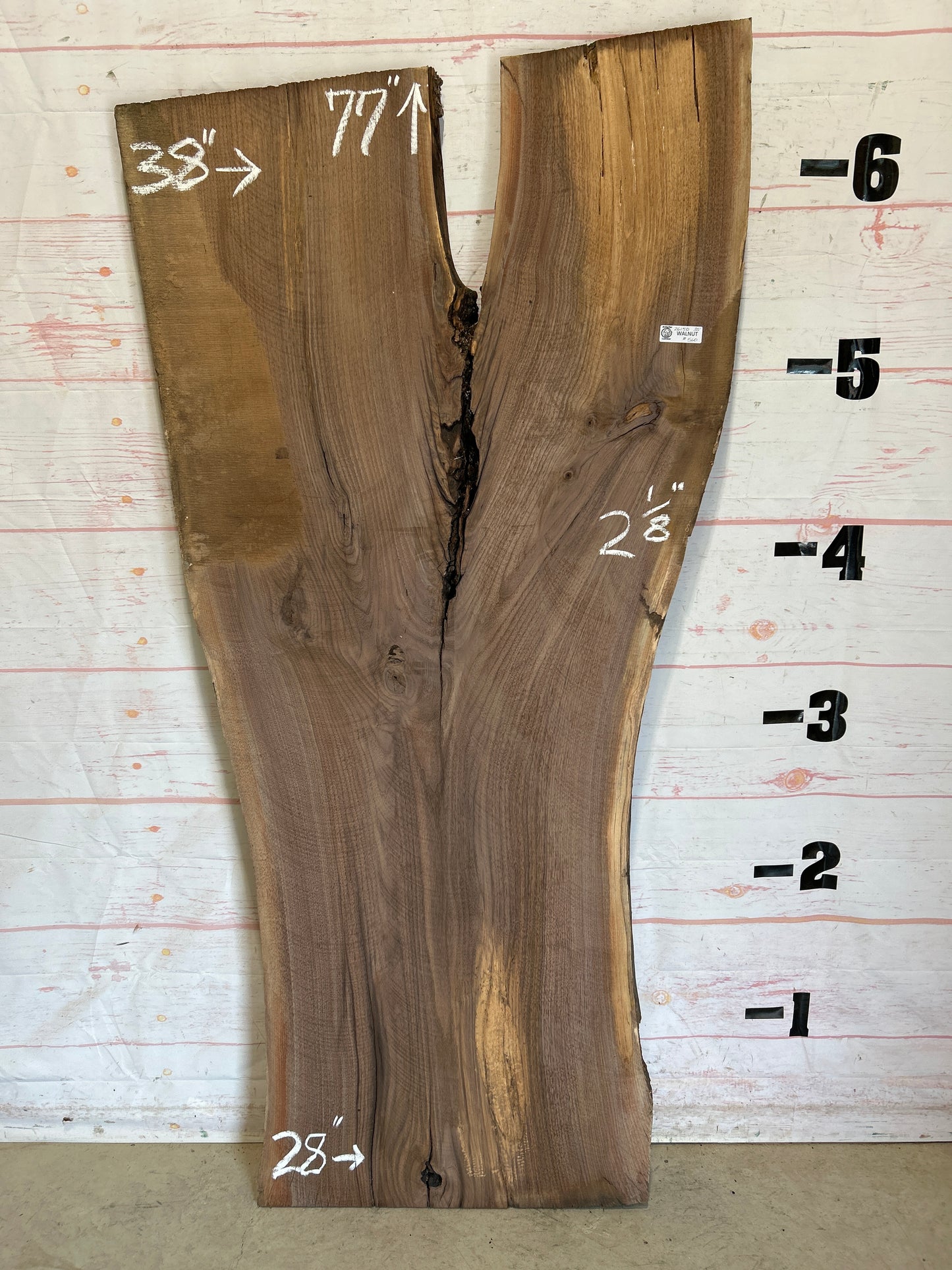 Live Edge Walnut Sku#26150-35