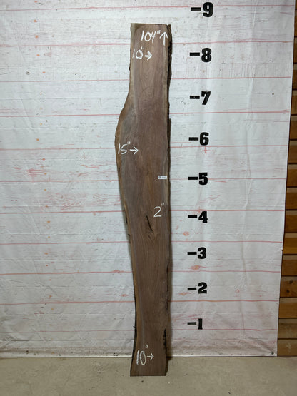 Live Edge Walnut Sku#27151C-19