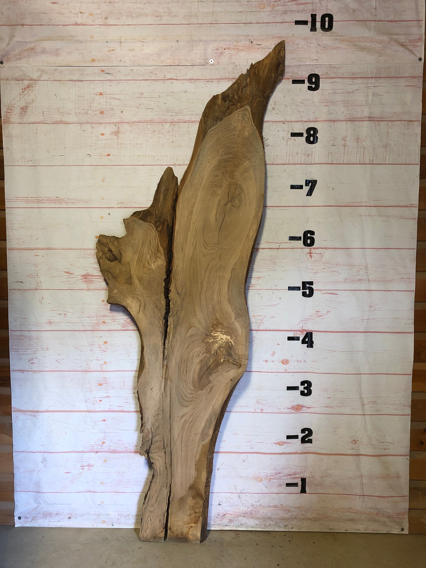 Live Edge White Oak Sku#23245-38