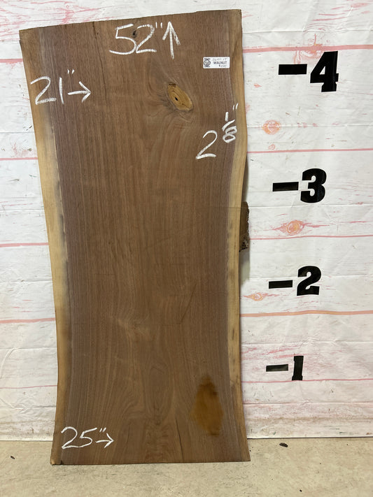 Live Edge Walnut Sku#26101A-17