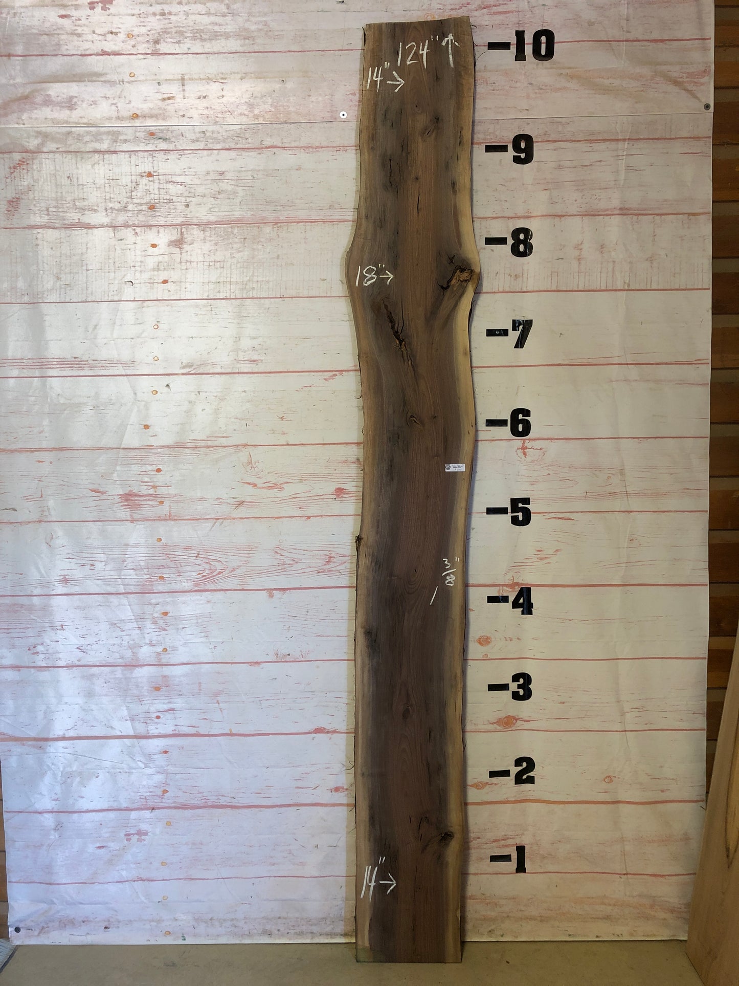 Live Edge Walnut Sku#22736C-21