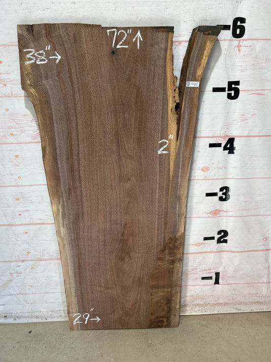 Live Edge Walnut Sku#27012-34