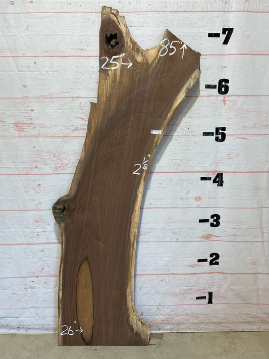 Live Edge Walnut Sku#25875-31