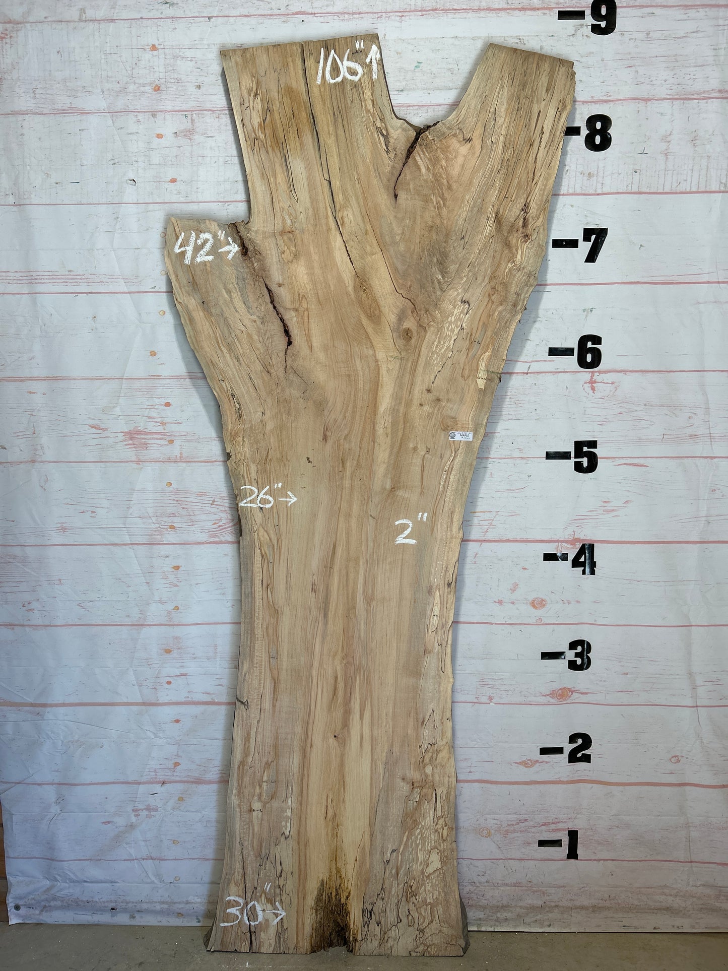 Live Edge Maple Sku#26378-50