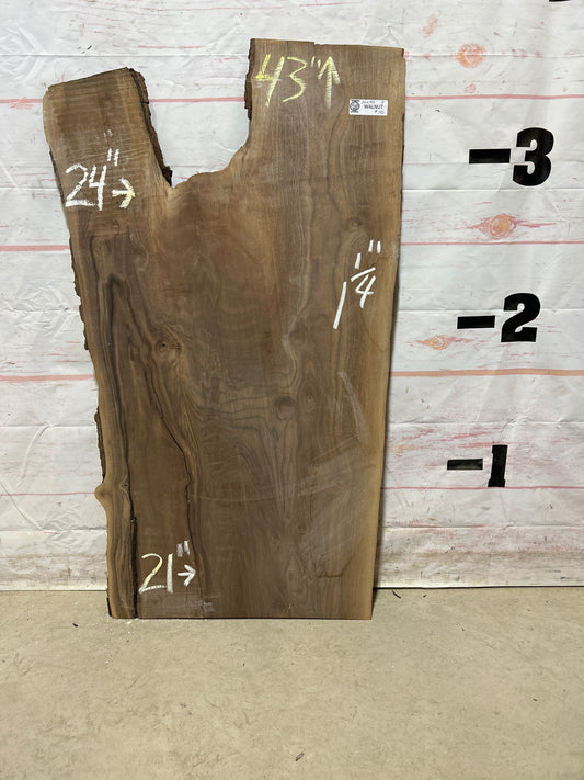 Live Edge Walnut Sku#26640M-9
