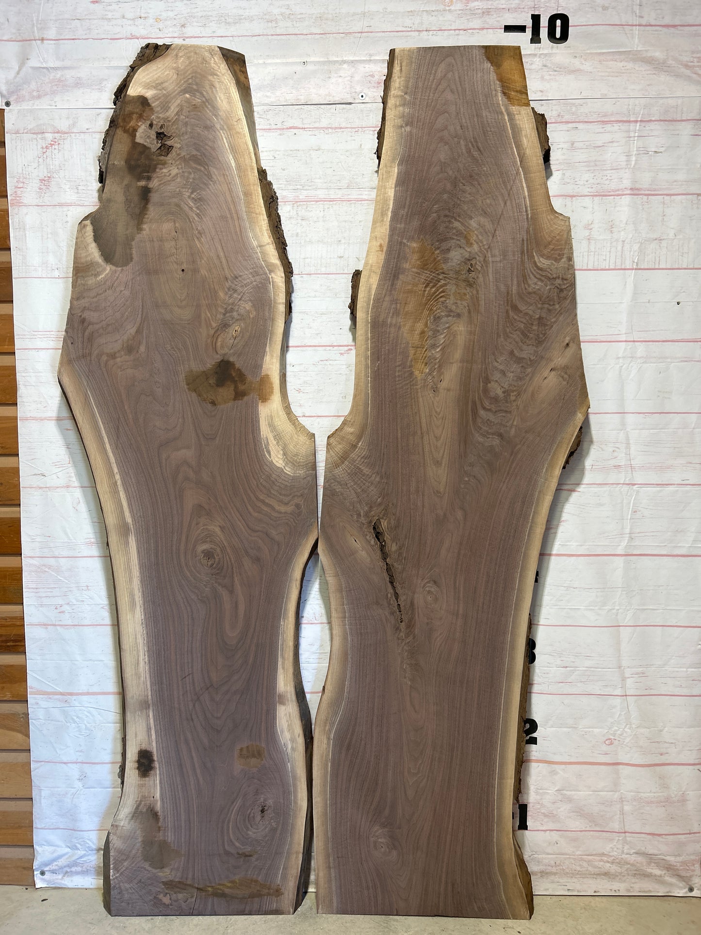 Live Edge Walnut Set Sku#26186K-82