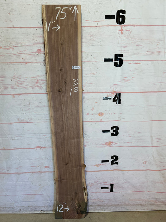 Live Edge Walnut Sku#26444M-9