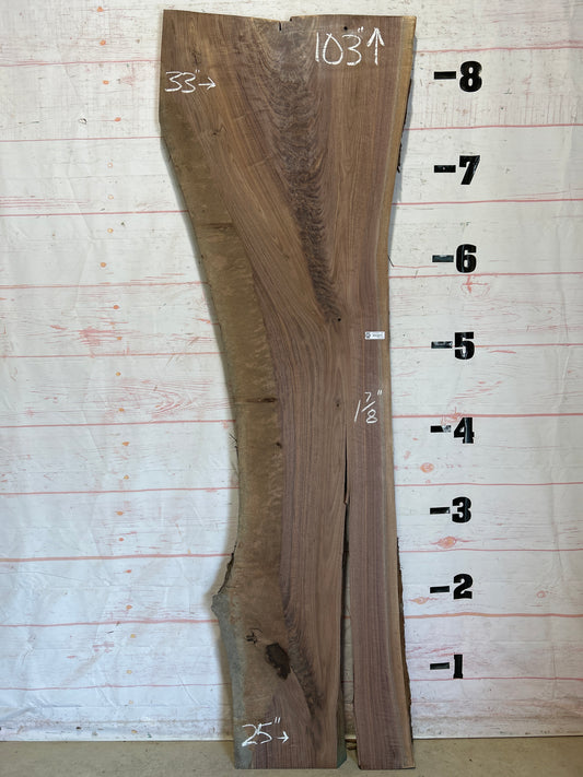 Live Edge Walnut Sku#25980K-41