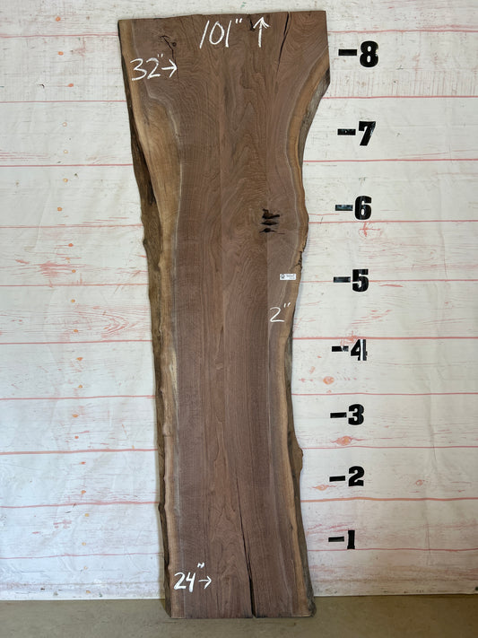 Live Edge Walnut Sku#25172J-39