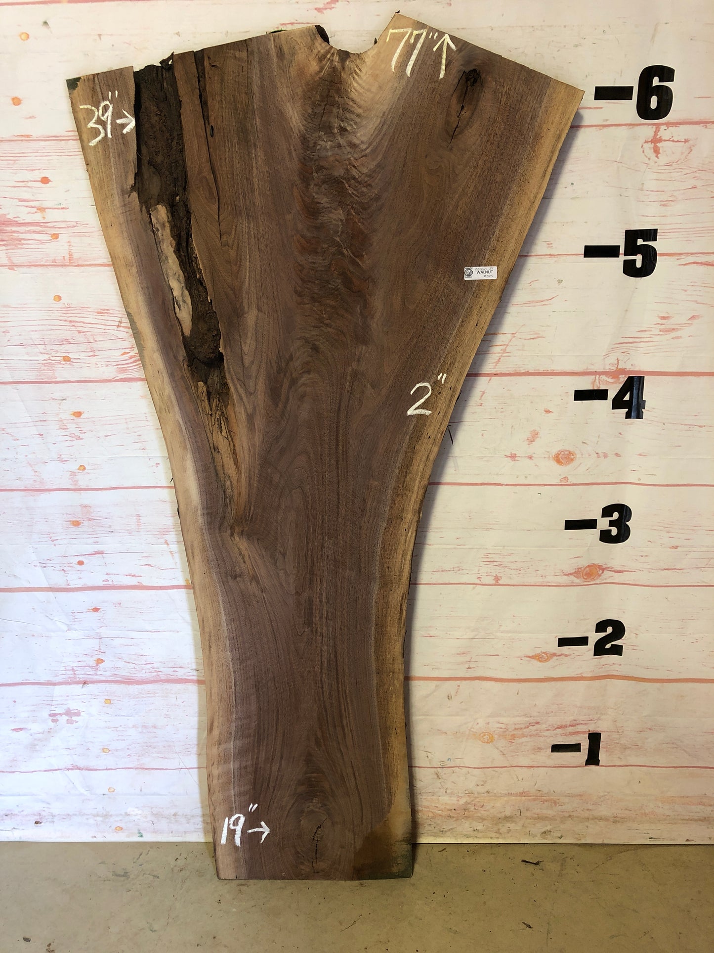 Live Edge Walnut Sku# 22560F-31