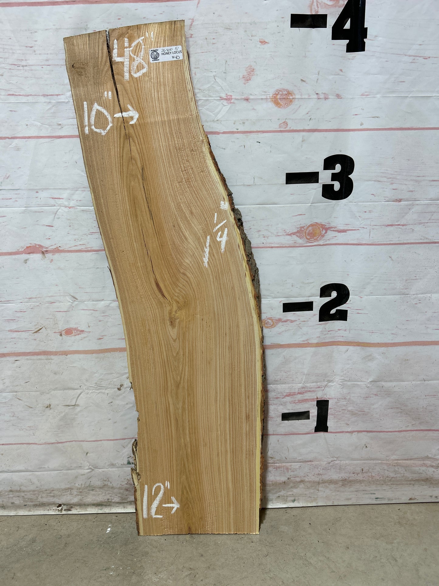 Live Edge Honey Locust Sku#26300M-5