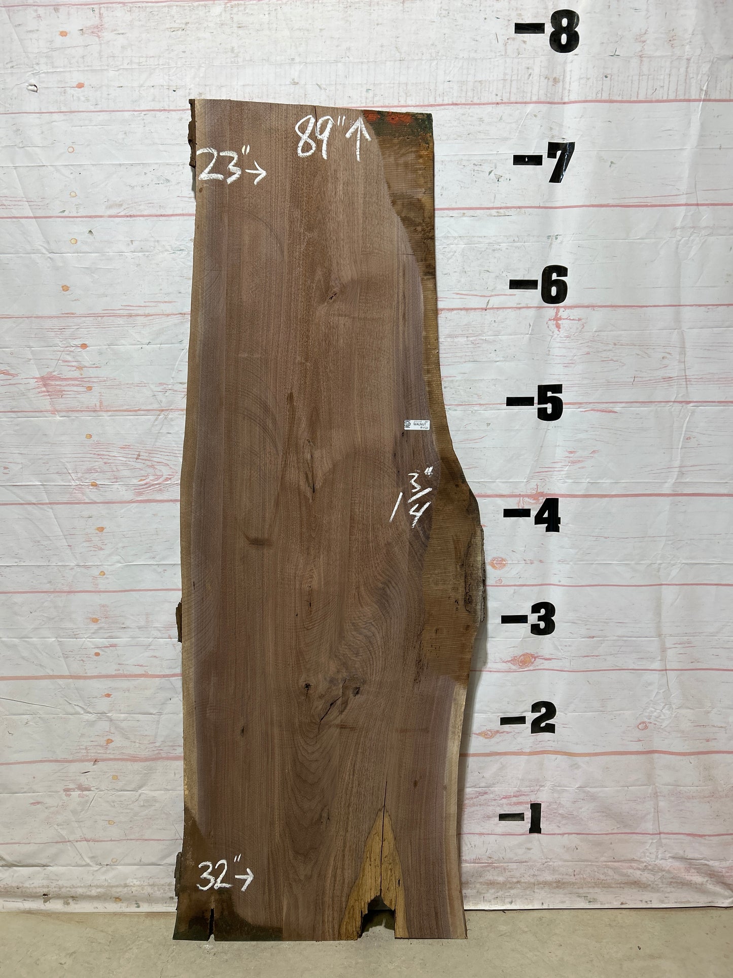 Live Edge Walnut Sku#27114-30