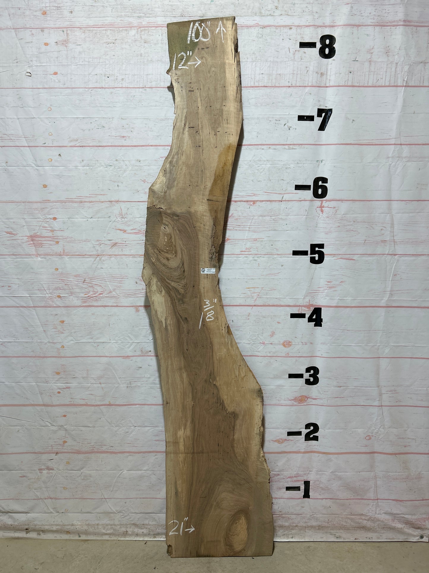 Live Edge English Walnut Sku#26938G-18