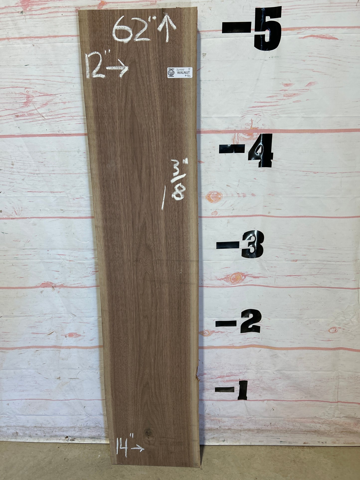 Live Edge Walnut Sku#26455M-8