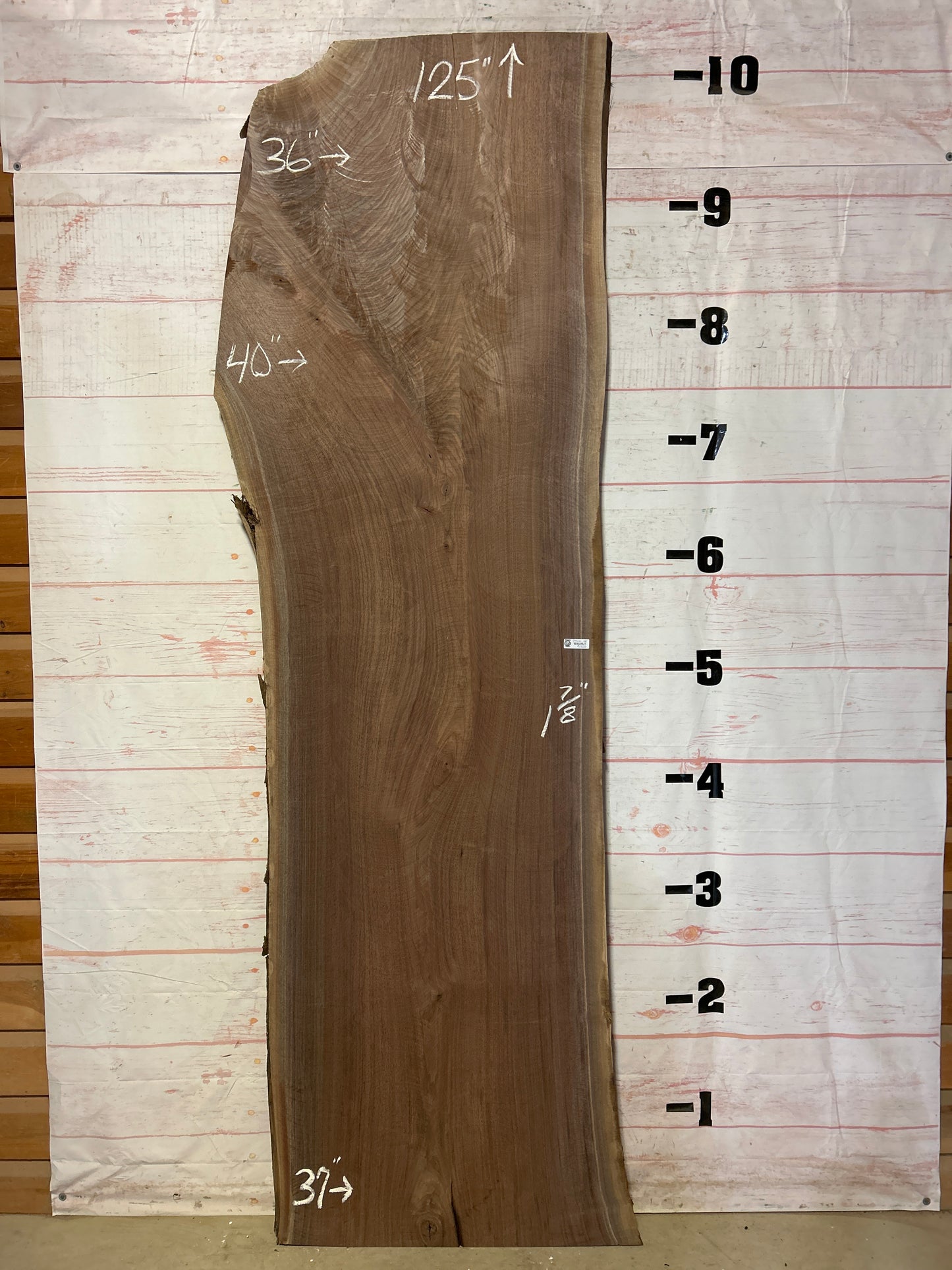 Live Edge Walnut Sku#24666-66