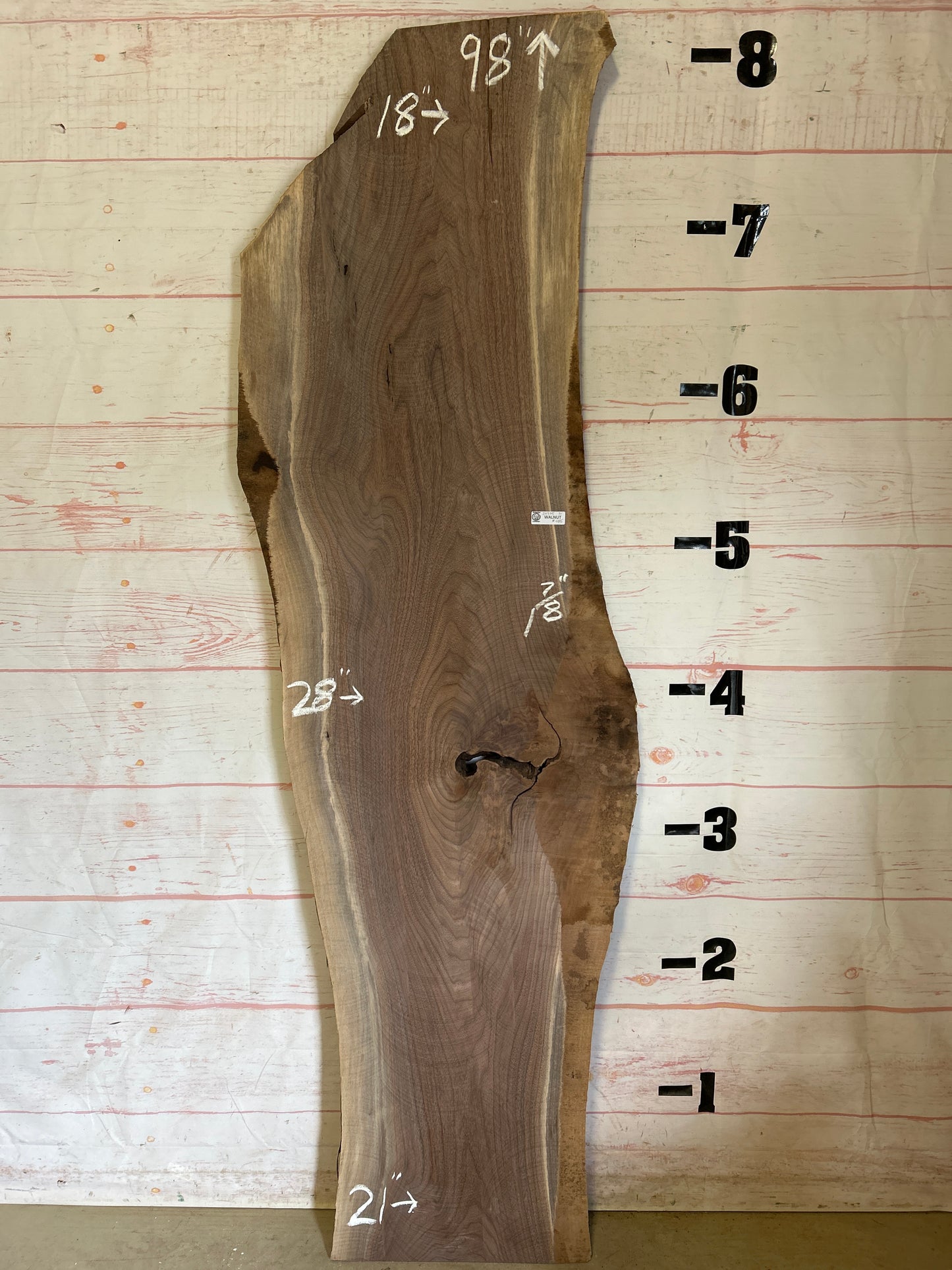 LiveEdge Walnut Sku#24335J-31