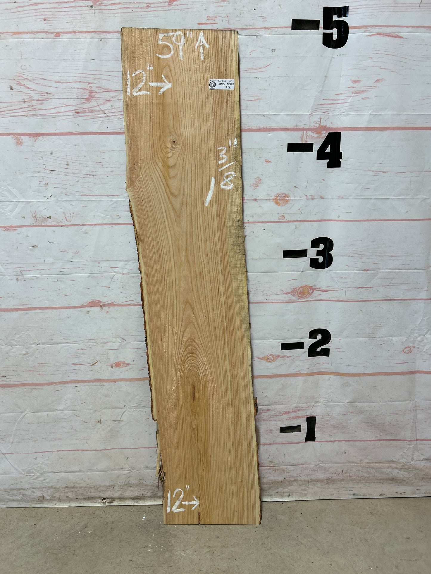 Live Edge Honey Locust Sku#26301M-6