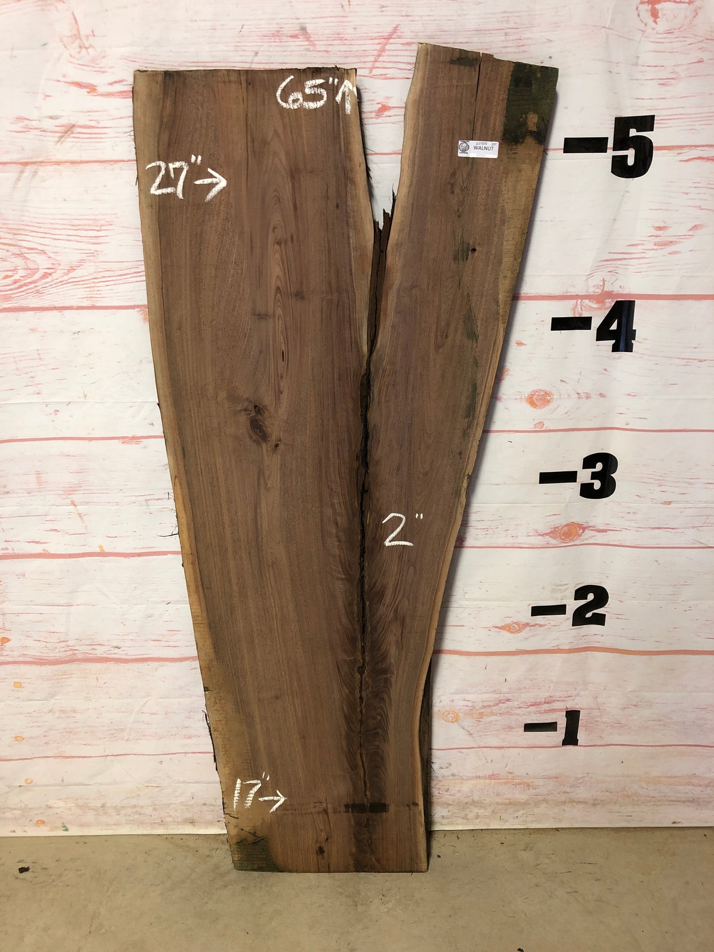 Live Edge Walnut Sku# 20888A-20