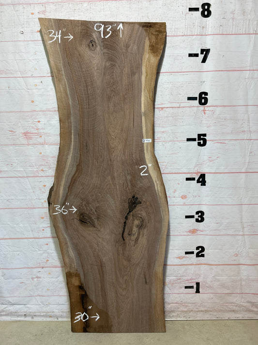 Live Edge Walnut Sku#25489J-43