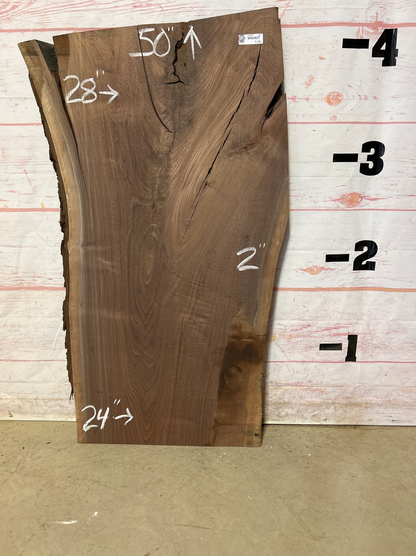 Live Edge Walnut Sku# 24097M-18