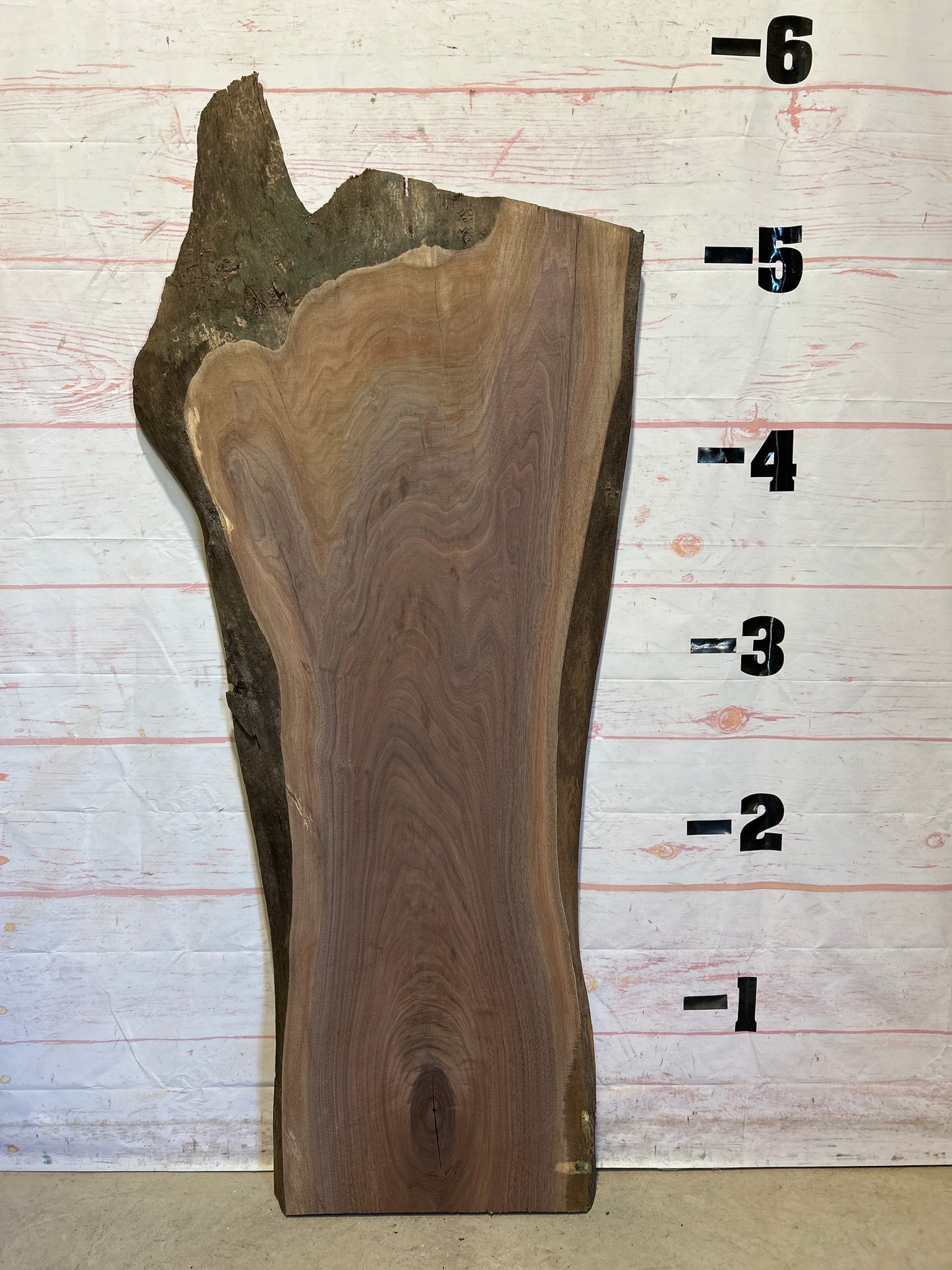 Live Edge Walnut Sku#26353A-27