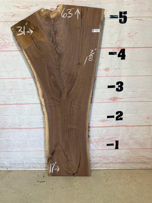 Live Edge Walnut Sku#25843A-21