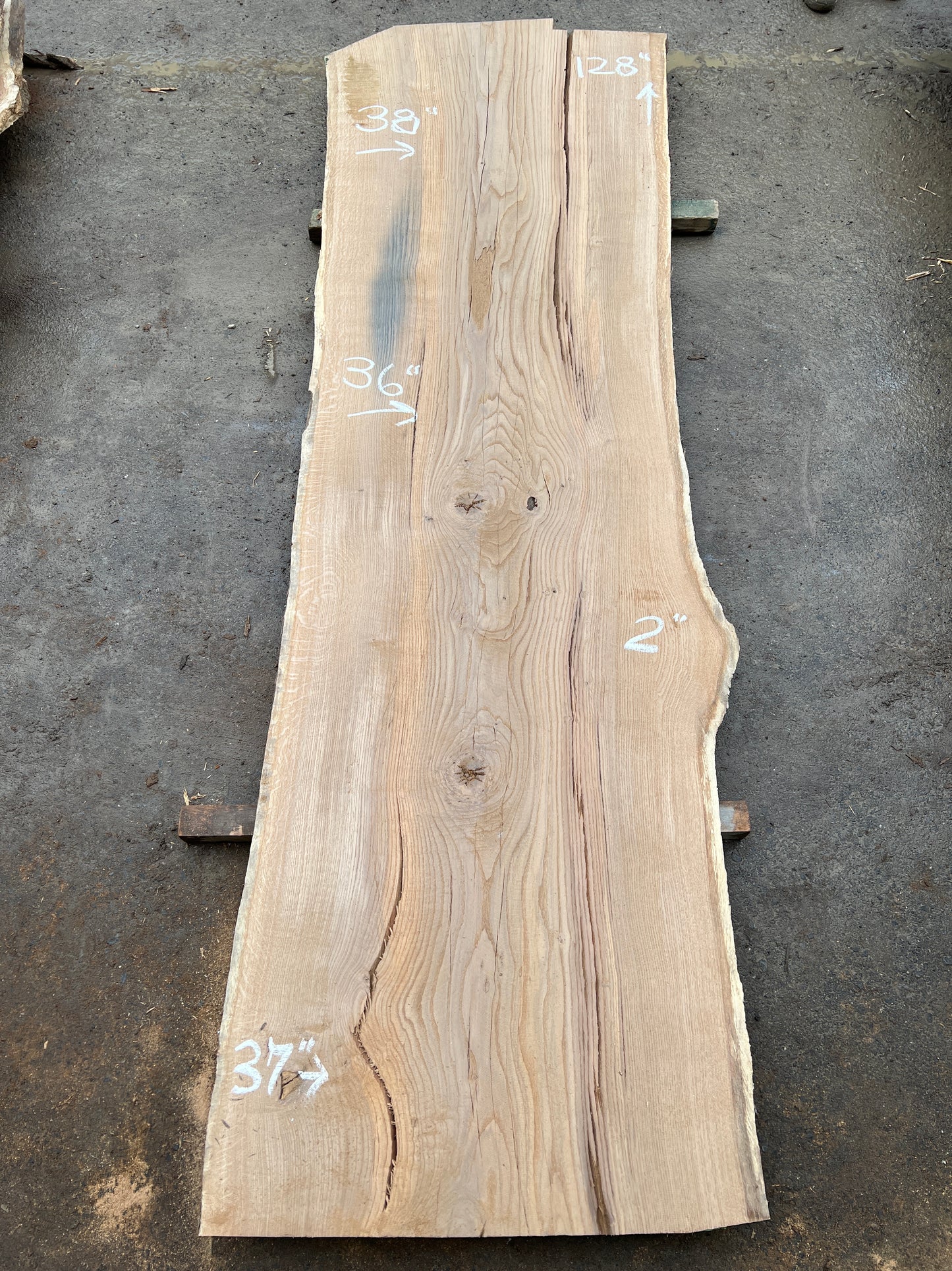 Live Edge White Oak - Sku# 22090S-60