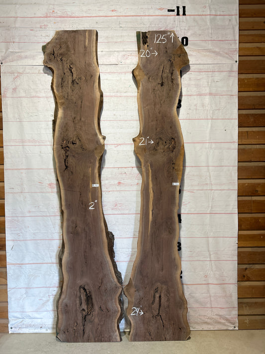 Live Edge Walnut Set Sku#27016K-76