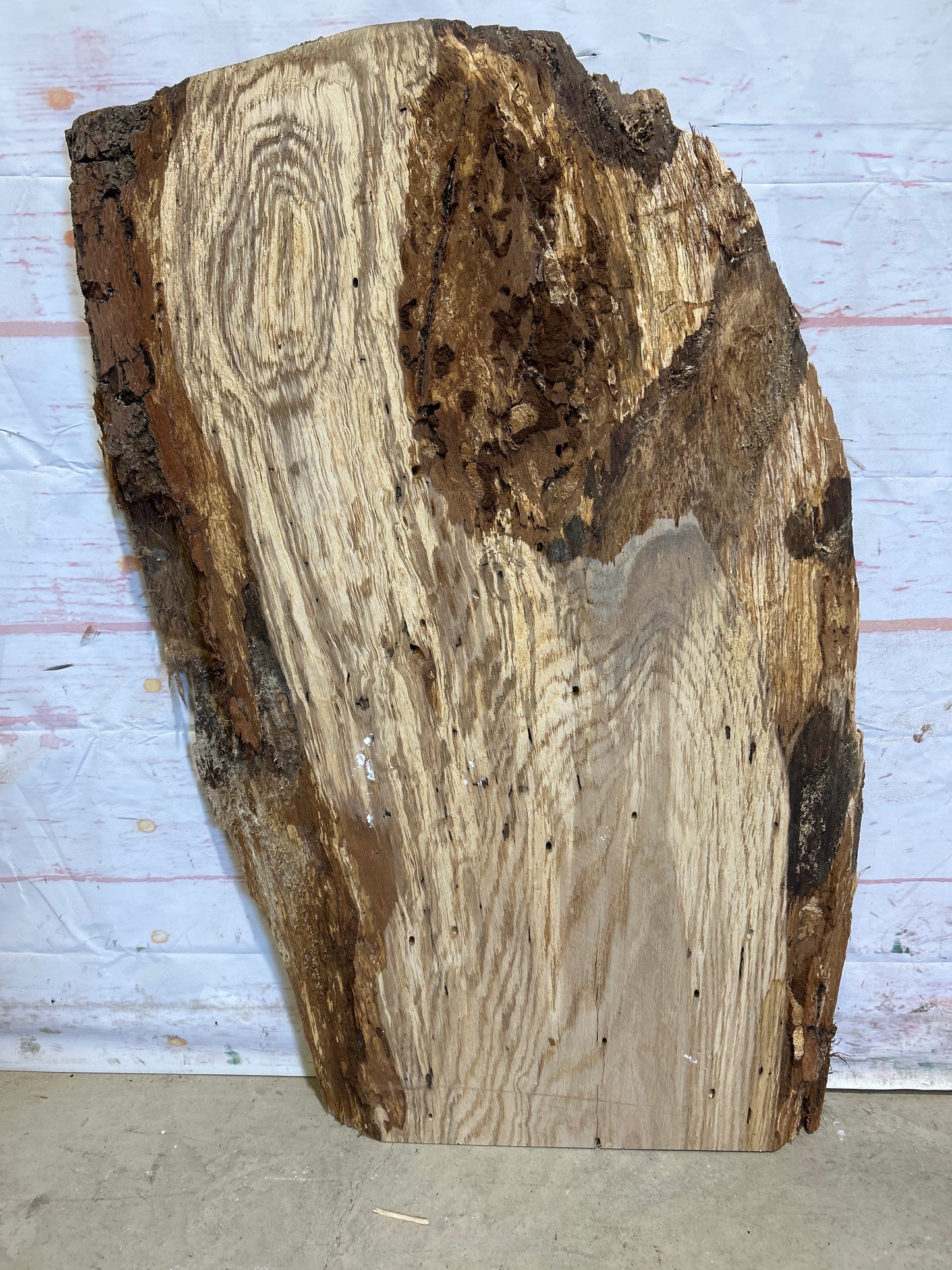 Live Edge White Oak Sku#26464M-10