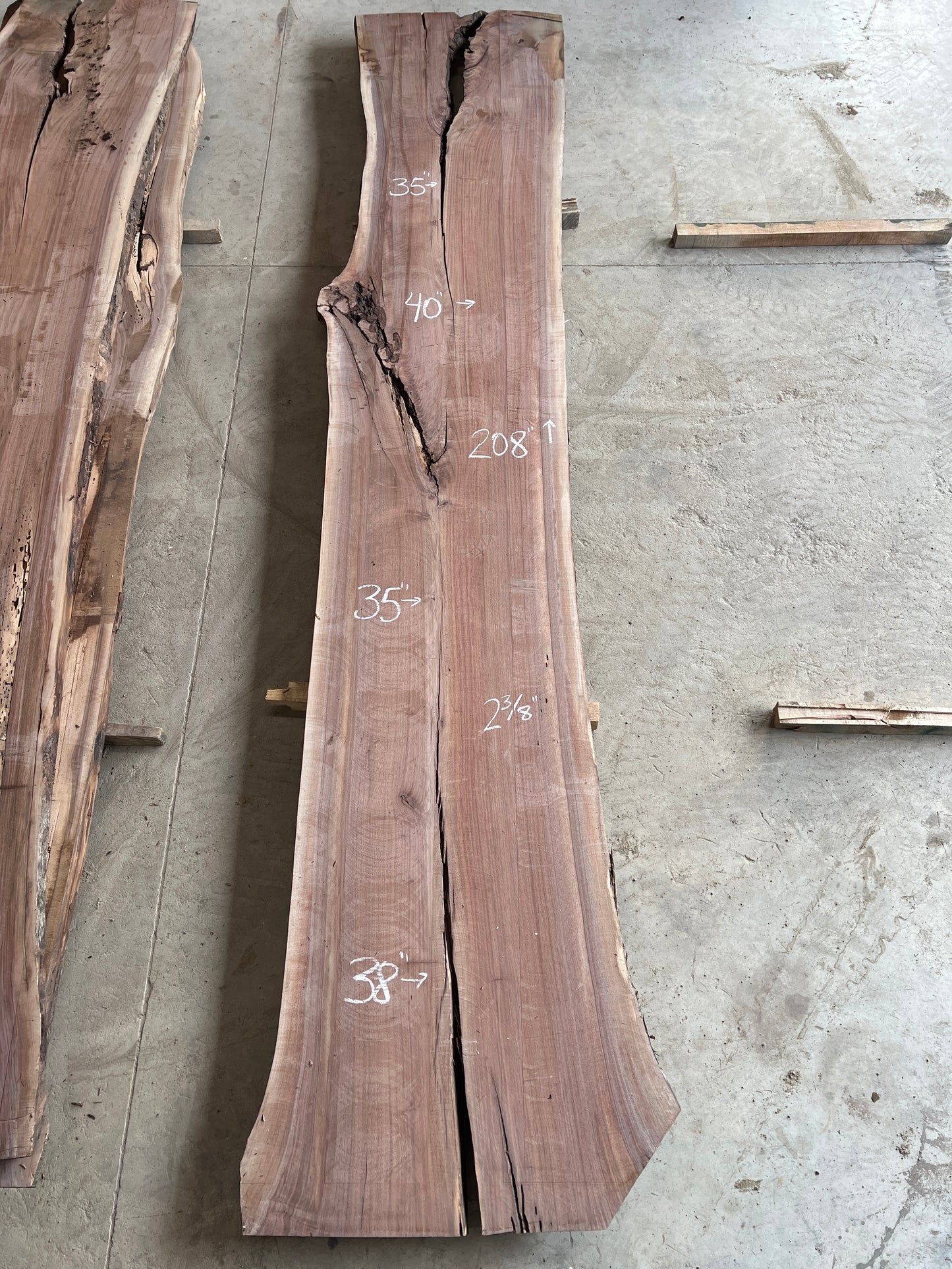 Live Edge Walnut Sku# 26837S-137