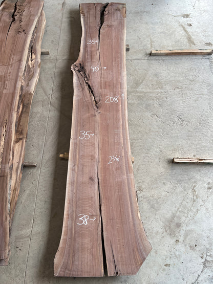 Live Edge Walnut Sku# 26837S-137