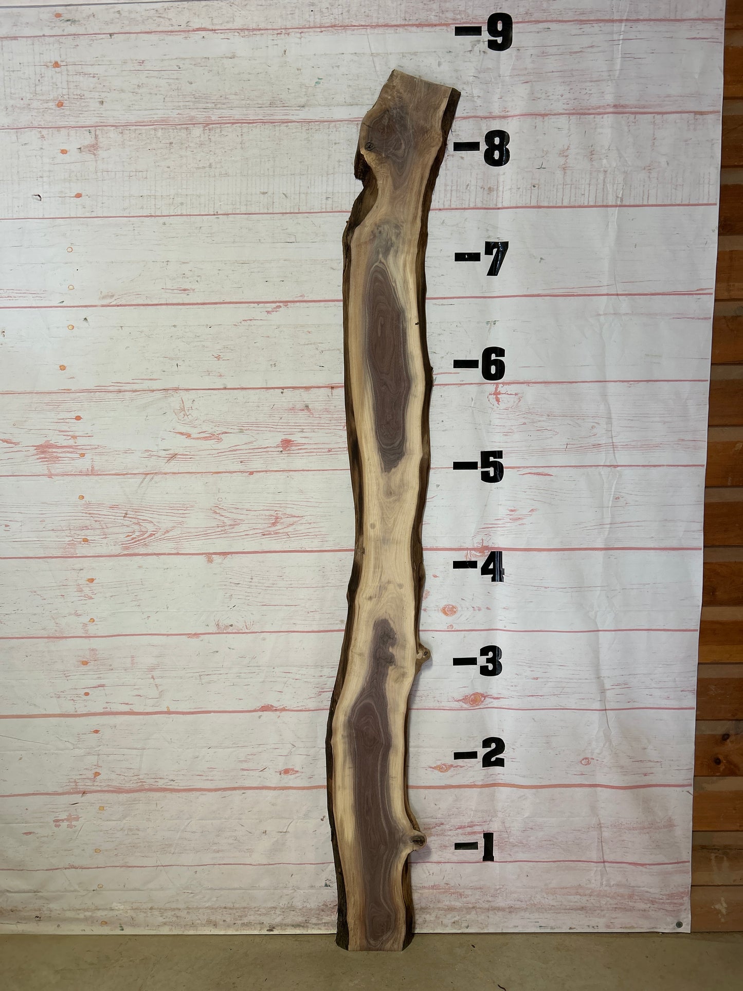 Live Edge Curly Walnut Sku#24239A-9