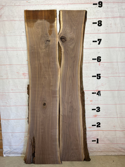 Live Edge Walnut Set Sku#26183K-58