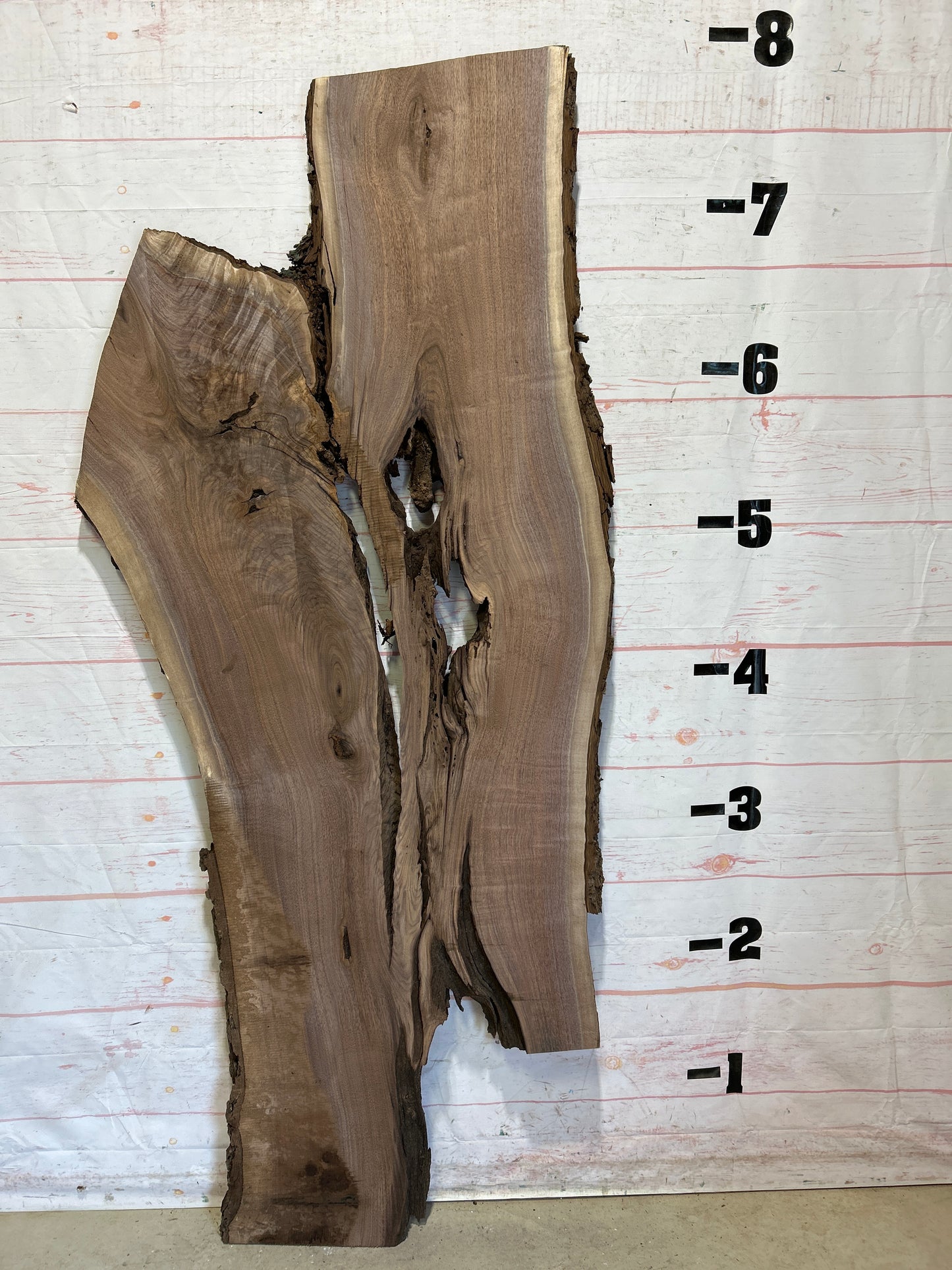 Live Edge Walnut Sku#25903-41