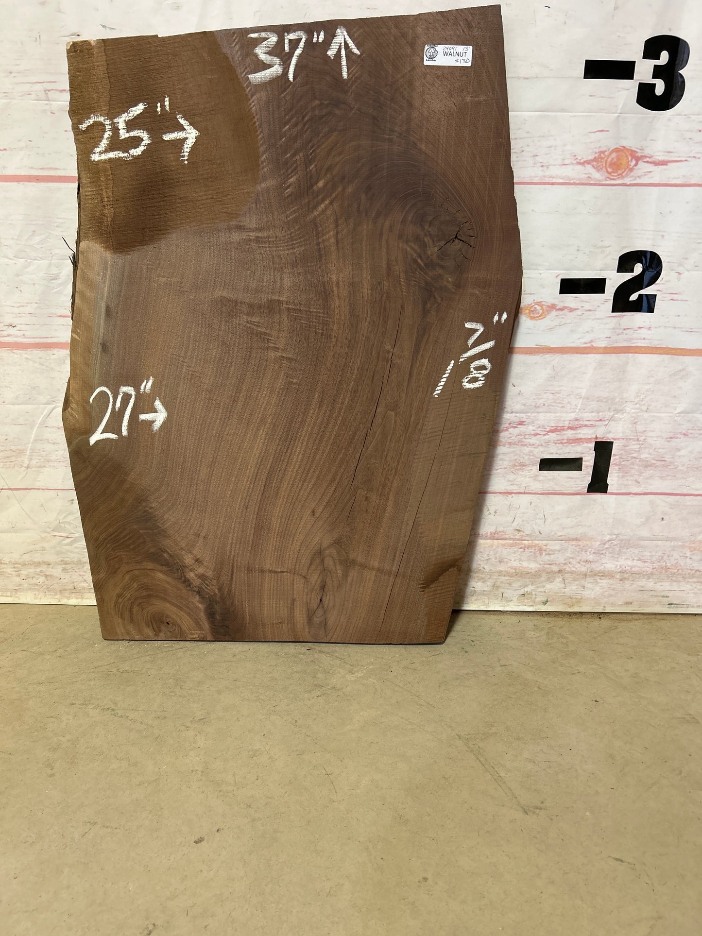 Live Edge Walnut Sku# 24091M-13