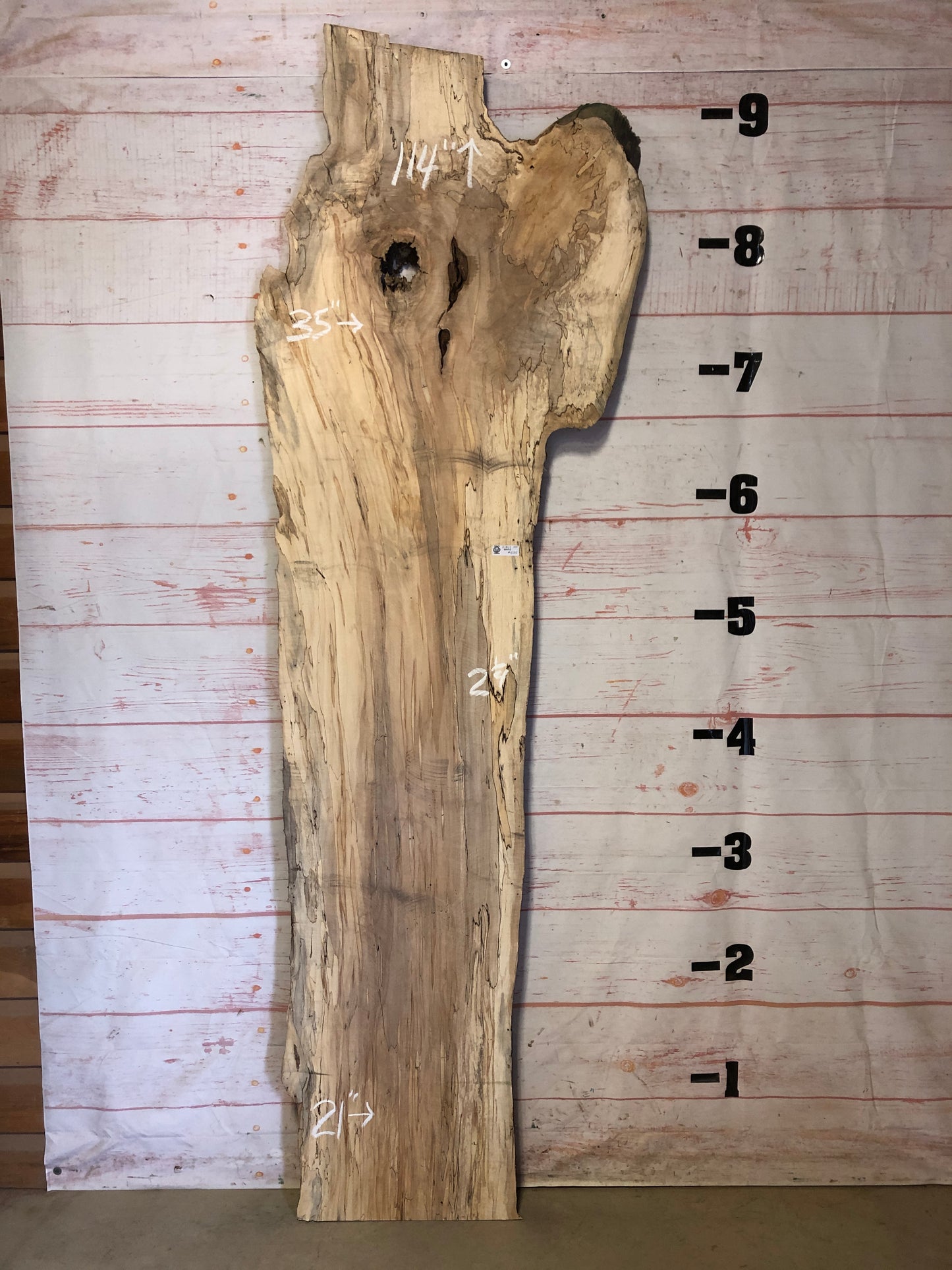 Live Edge Spalted MapleSku# 21821-50