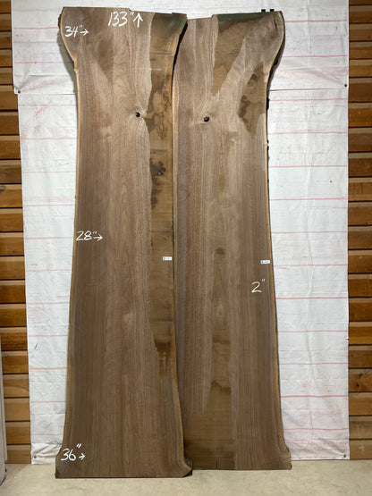 Live Edge Walnut Set Sku#26776-118