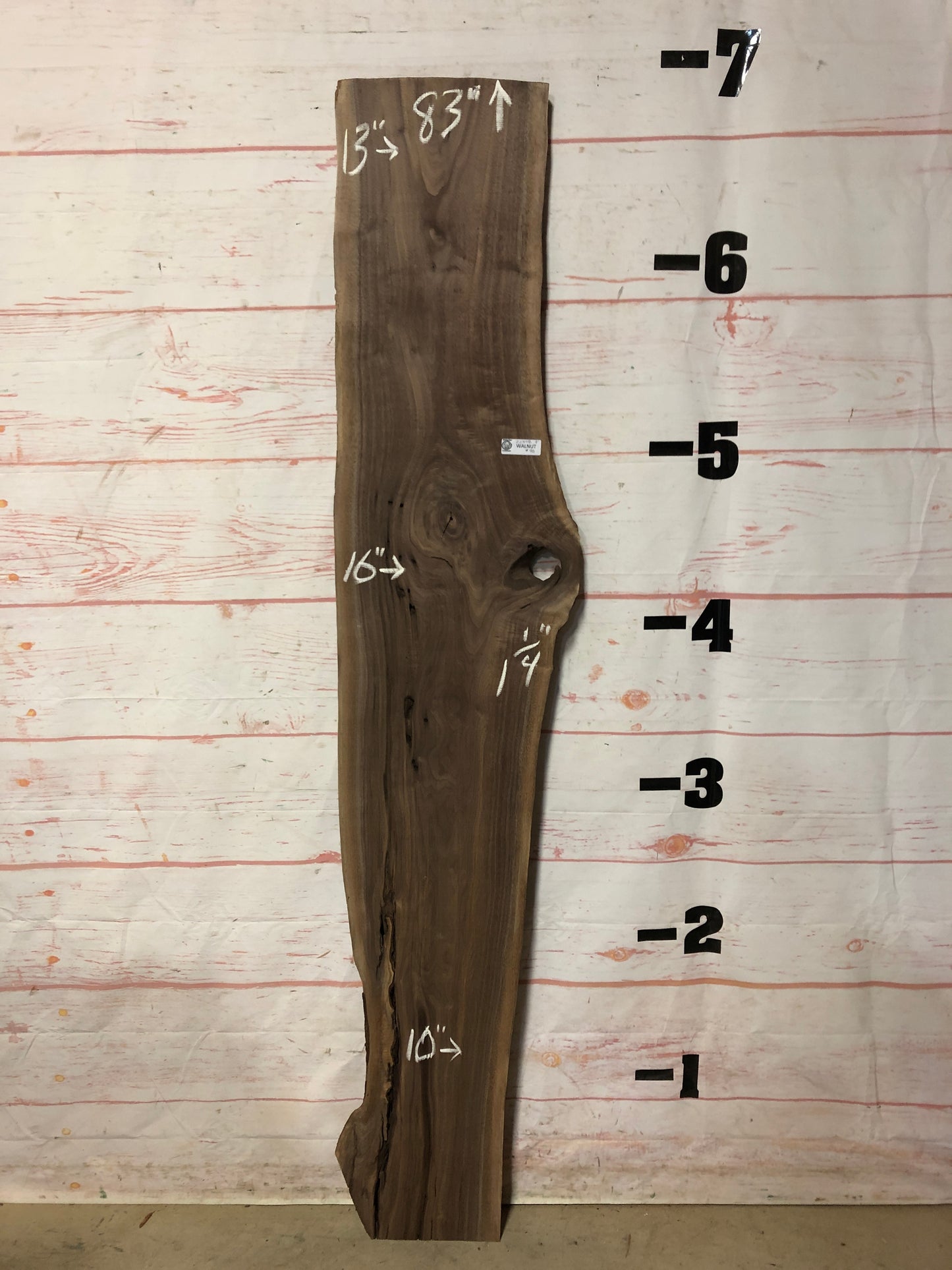 Live Edge Walnut Sku# 22398C-9