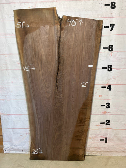 Live Edge Walnut Sku#25829-54