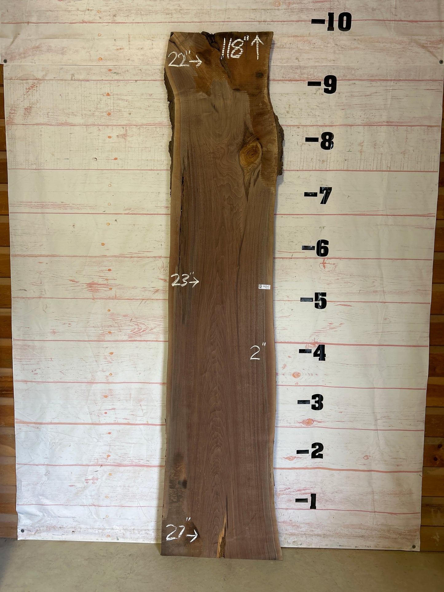 Live Edge Walnut Sku#24168K-41