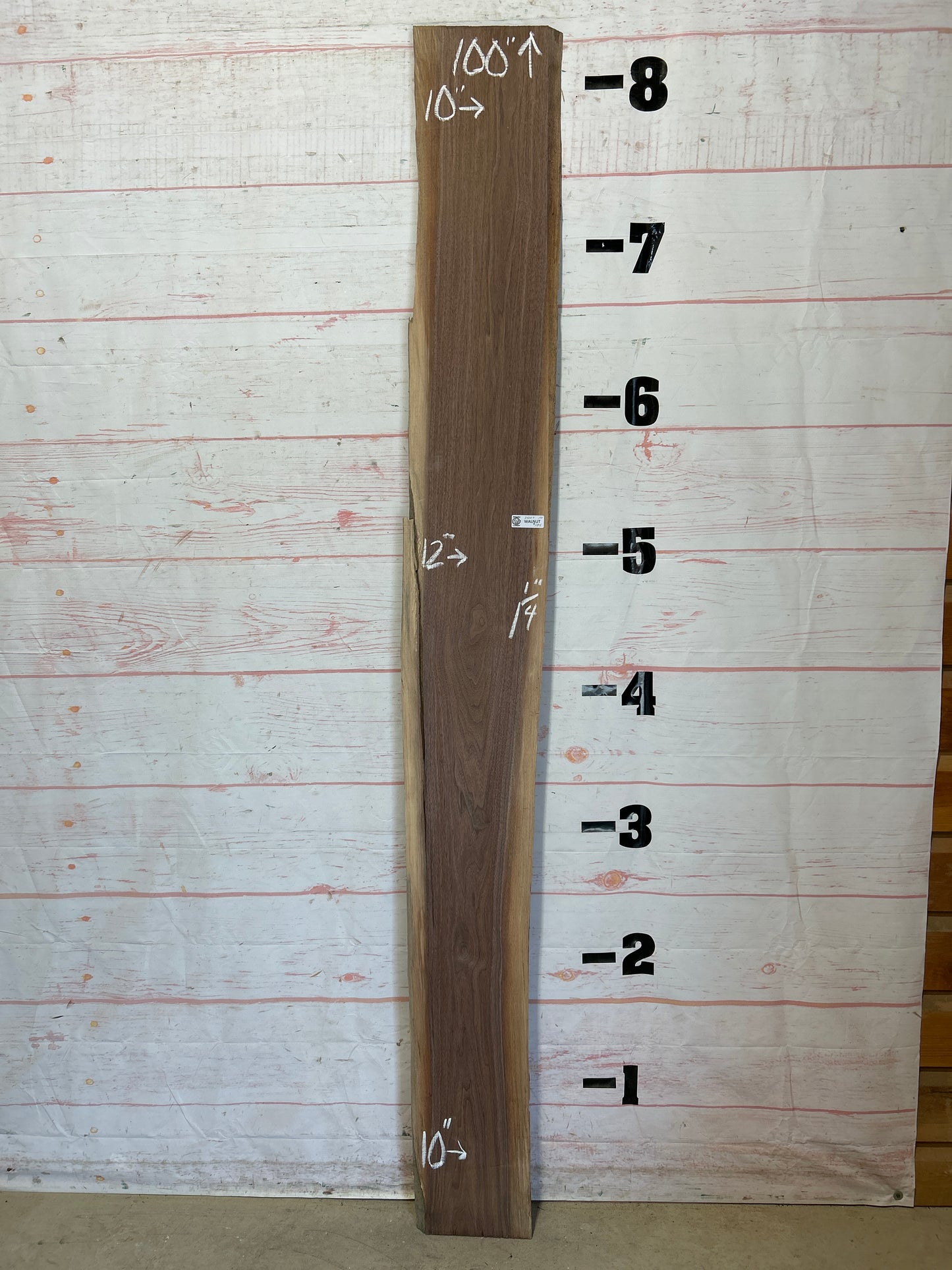 Live Edge Walnut Sku#25417M-10
